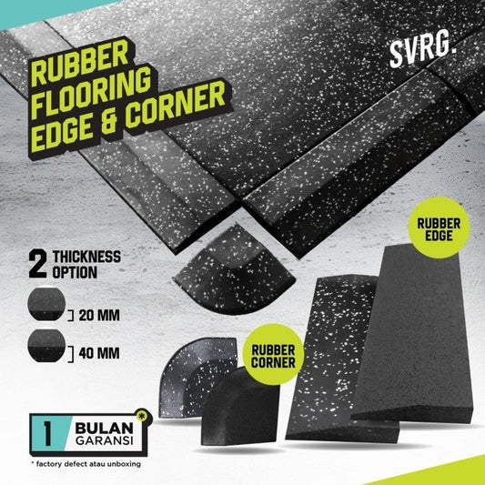 Rubber Flooring Edge & Corner Ramp - 1