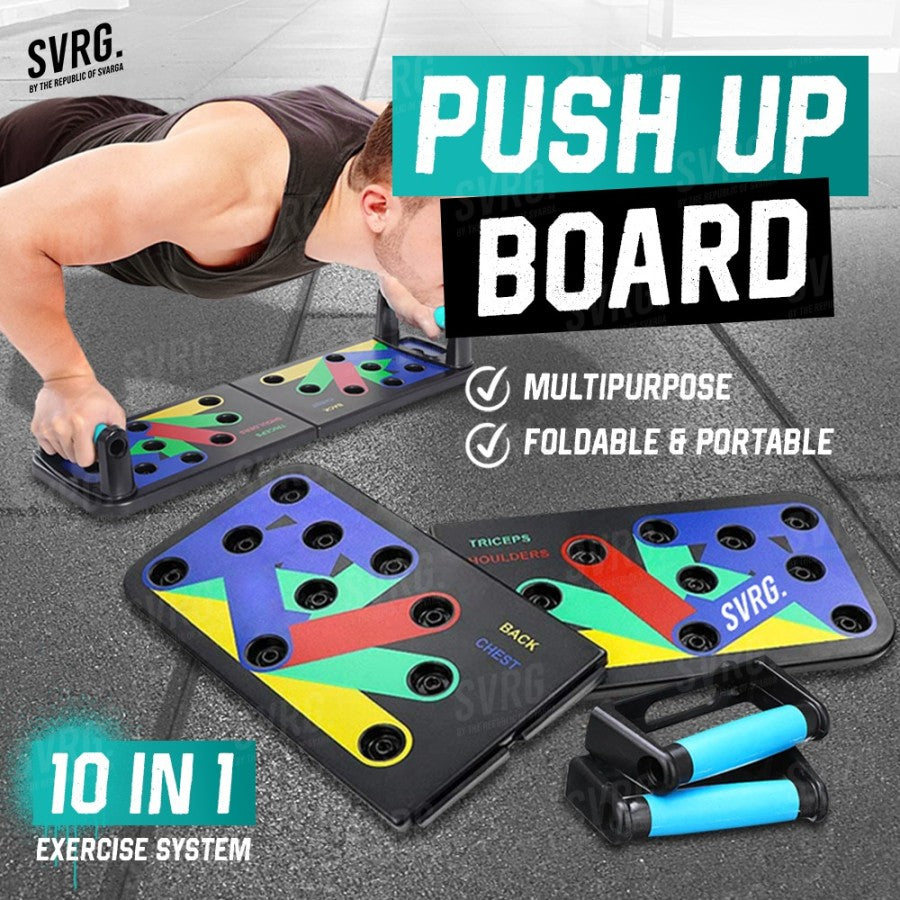 Multipurpose 9 in discount 1 push up board