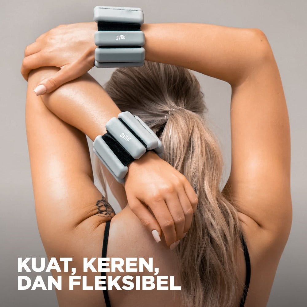 Kuat, Keren, dan Fleksibel dengan SVARGA Adjustable Wrist & Ankle Weight Bangles!