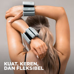 Strong, Sleek, and Flexible with SVARGA Adjustable Wrist & Ankle Weight Bangles!