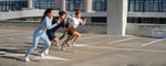 beep test adalah kegiatan lari yang dilakukan sekelompok pemuda pada gambar diatas sebagai upaya menilai kekuatan stamina mereka