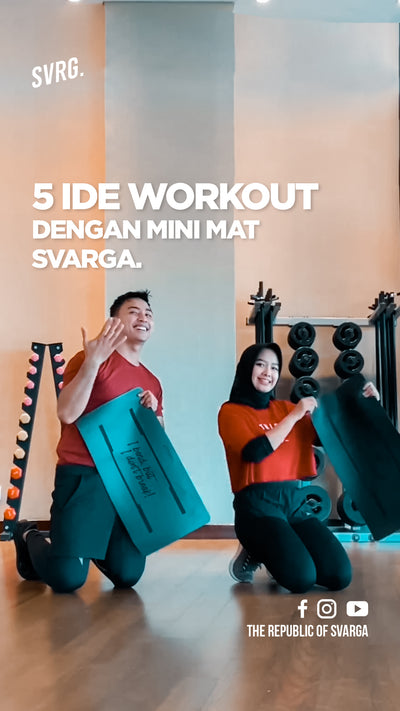4 Workout Seru Pakai Mini Mat