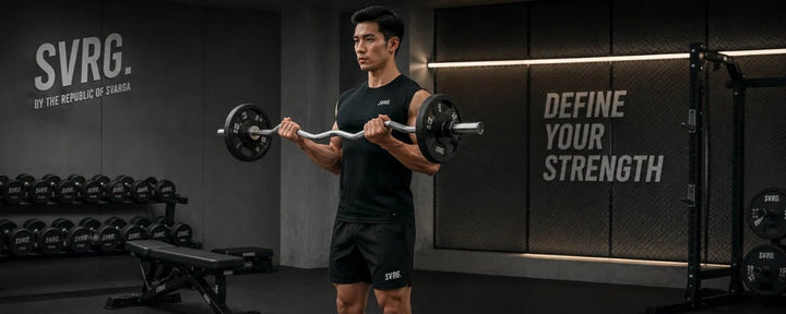 6 Latihan EZ Bar Curl di Gym untuk Membentuk Biceps