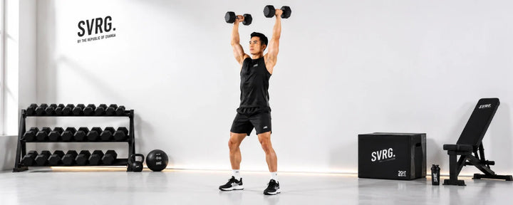 Dumbbell Clean and Press Technique for Full Body Workout