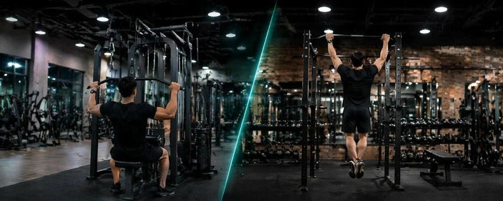 lat pulldown vs pull up