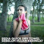 Praktis dan Nyaman Saat Beraktivitas dengan Quick Dry Towel