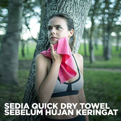 Praktis dan Nyaman Saat Beraktivitas dengan Quick Dry Towel