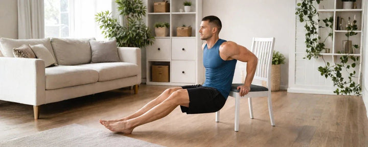 Cara Melakukan Tricep Dips untuk Pemula di Rumah