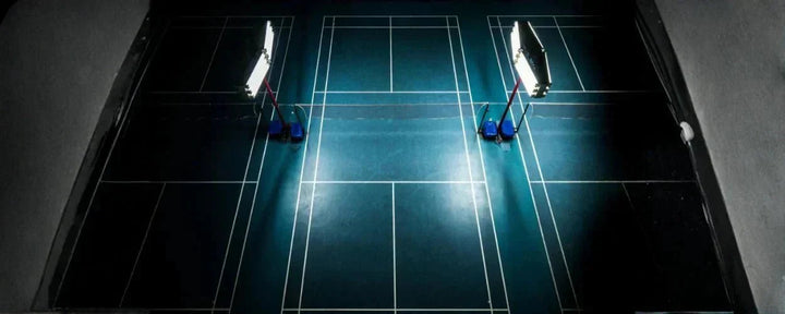 penampakan lapangan bulu tangkis sesuai standar aturan ukuran lapangan badminton menurut BWF