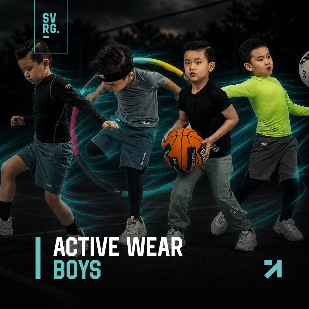 cover active wear boys