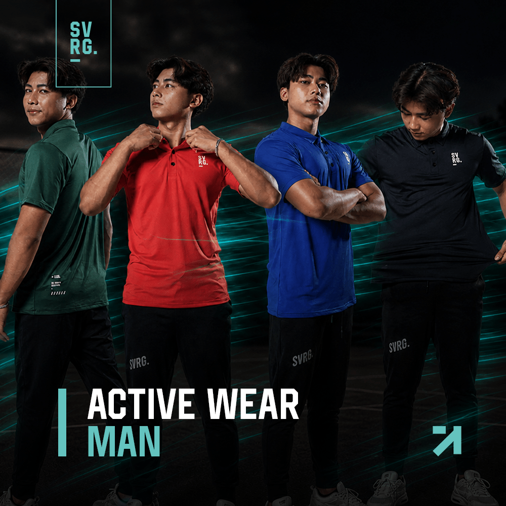 cover active wear man
