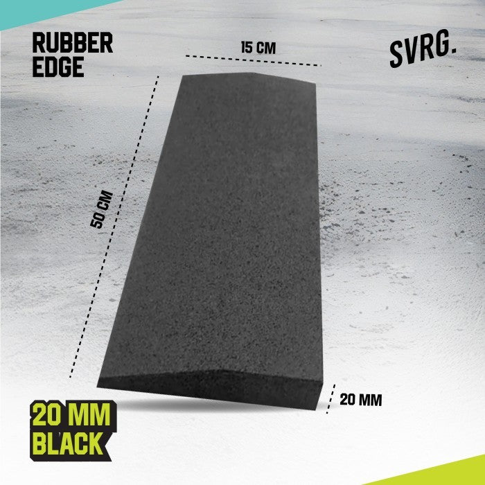 SVRG Rubber Flooring Edge &amp; Corner Ramp - Rubber Flooring Edge &amp; Corner Ramp