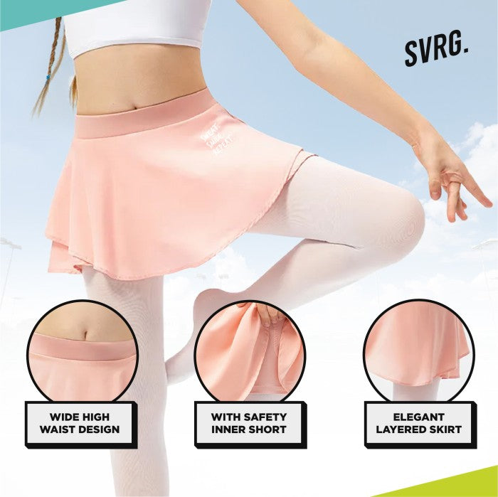 Siren Skirt for Girls - Tennis Skirt - Skort -Rok Compression Olahraga