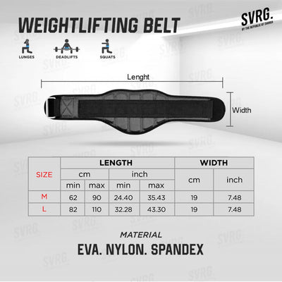 Weight Lifting Belt - SVRG