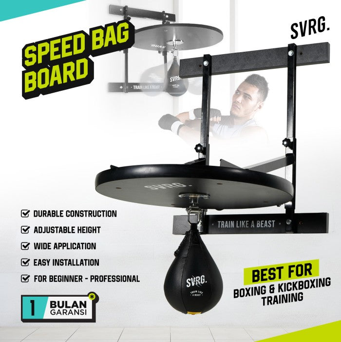 Speed Bag Board - Speedbag Platform Kit Professional for Boxing