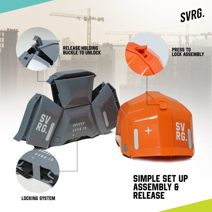 Foldable Safety Helmet