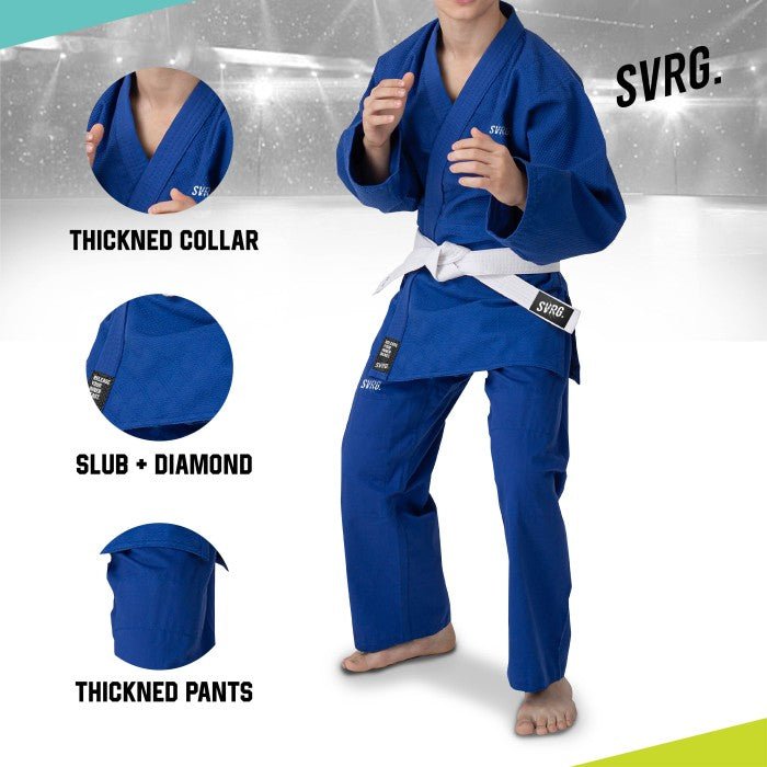 Gi Judo Pakaian Judogi - Baju Keikogi - Baju Judo Satu Set - 3