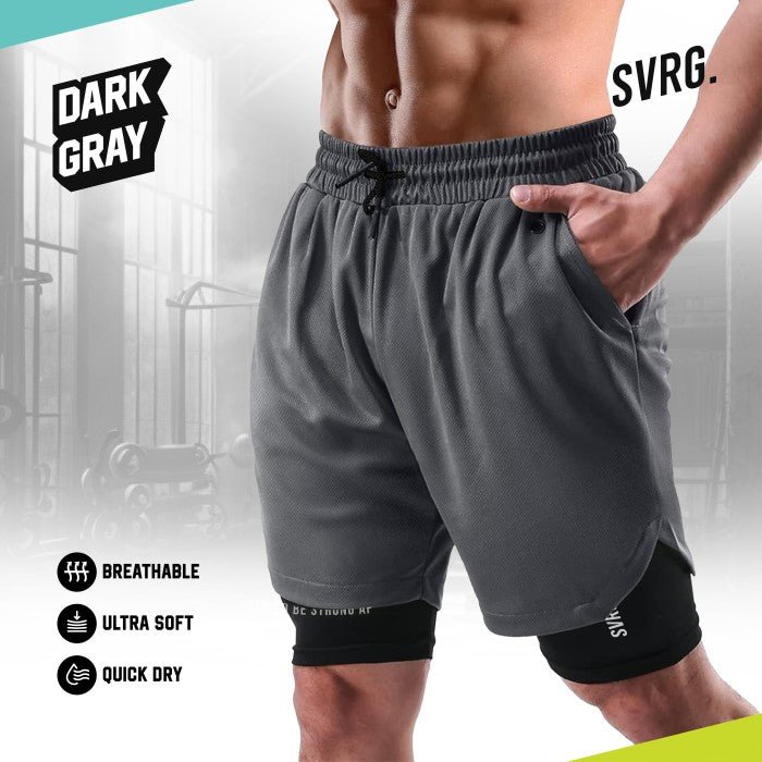 Minos in Short Pants for Celana Pendek Compression Olahraga Basket, Futsal, Gym, Fitness, Running