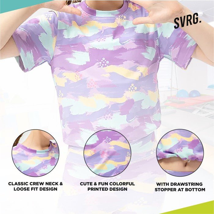Calio Top Short Sleeve - Baju Olahraga Lengan Pendek Anak Perempuan - 2