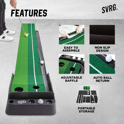 Golf Putting Trainer Mat