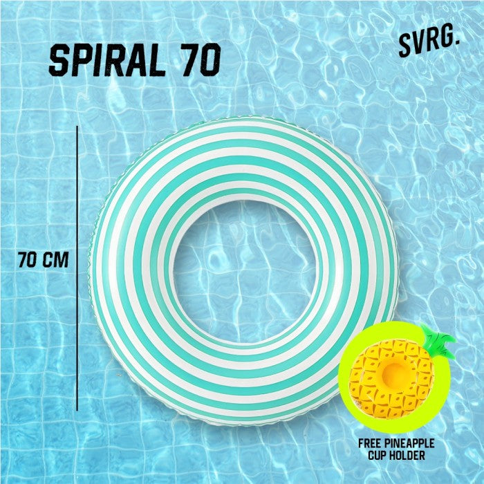 Swimming Floaties Spiral (FREE CUP HOLDER)