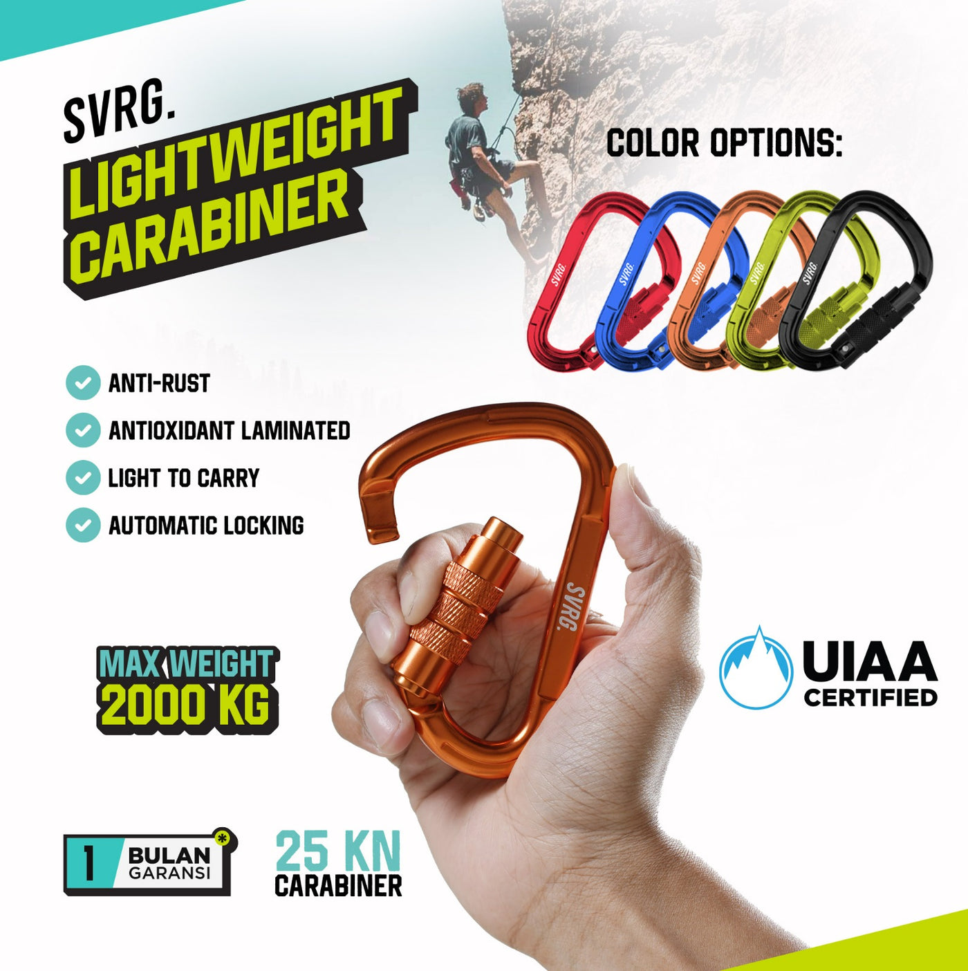 Lightweight Carabiners