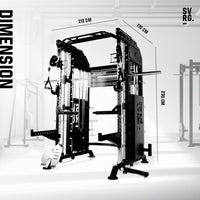 Kurogane Smith Machine Body - Alat Gym Multifungsi - 3