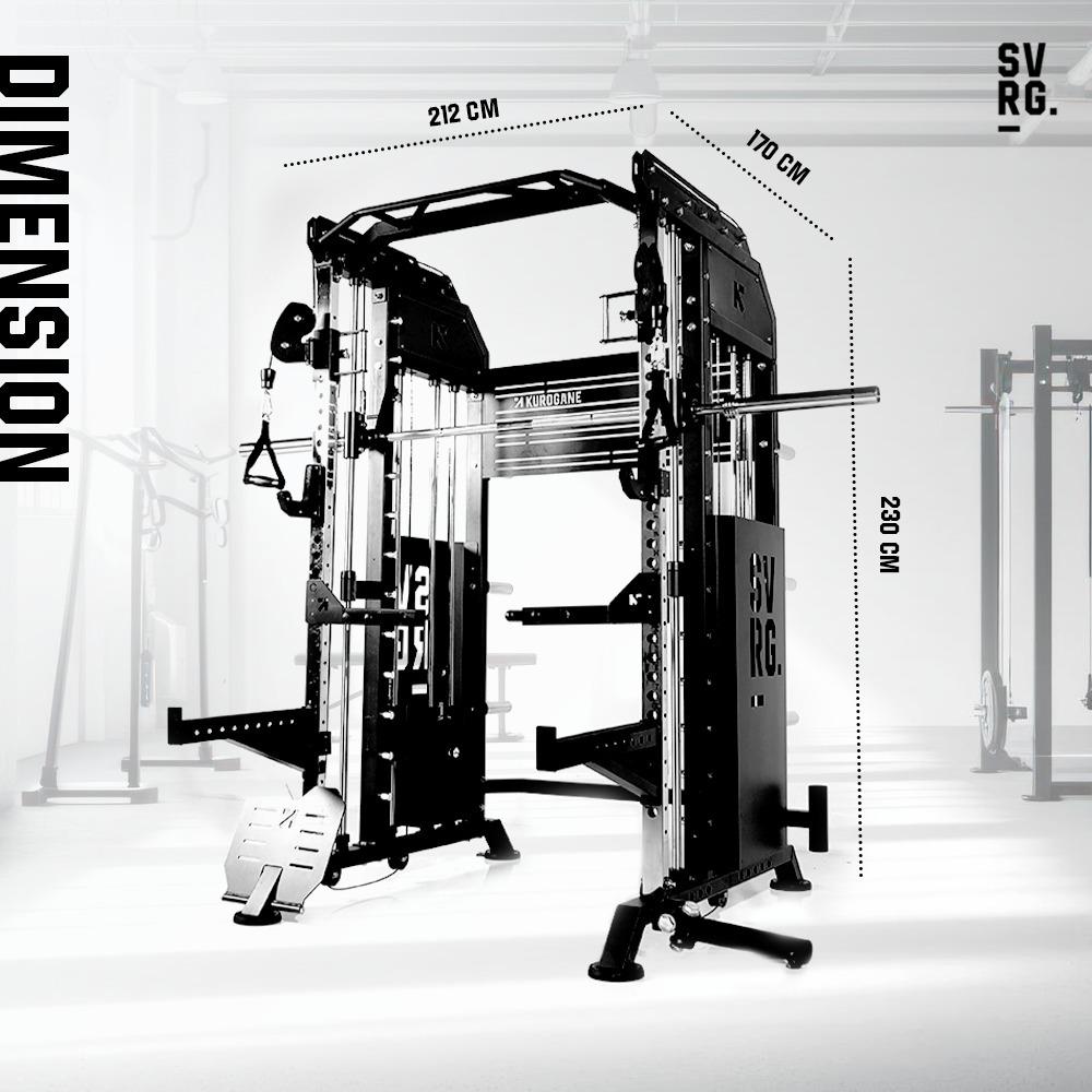 Kurogane Smith Machine Body – SVRG Premium Strength Equipment