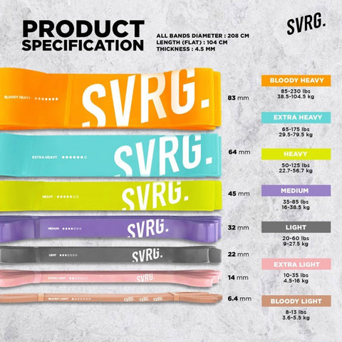 Long Resistance Band New Color - 2