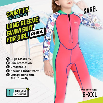 Rhea Wet Suit Girls - Baju Diving & Renang Anak Perempuan