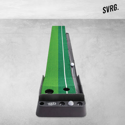 SVRG. Golf Putting Trainer Mat - Portable Golf Mat