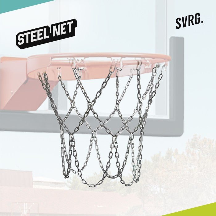 Basketball Steel Net Jaring Ring Basket Rantai Besi Satuan - 2