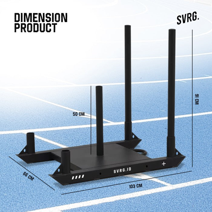 Sled Gym Track & Gym Sled