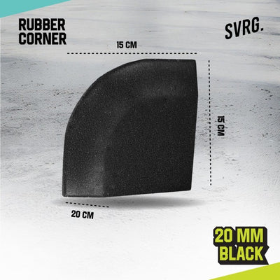 SVRG Rubber Flooring Edge &amp; Corner Ramp - Rubber Flooring Edge &amp; Corner Ramp