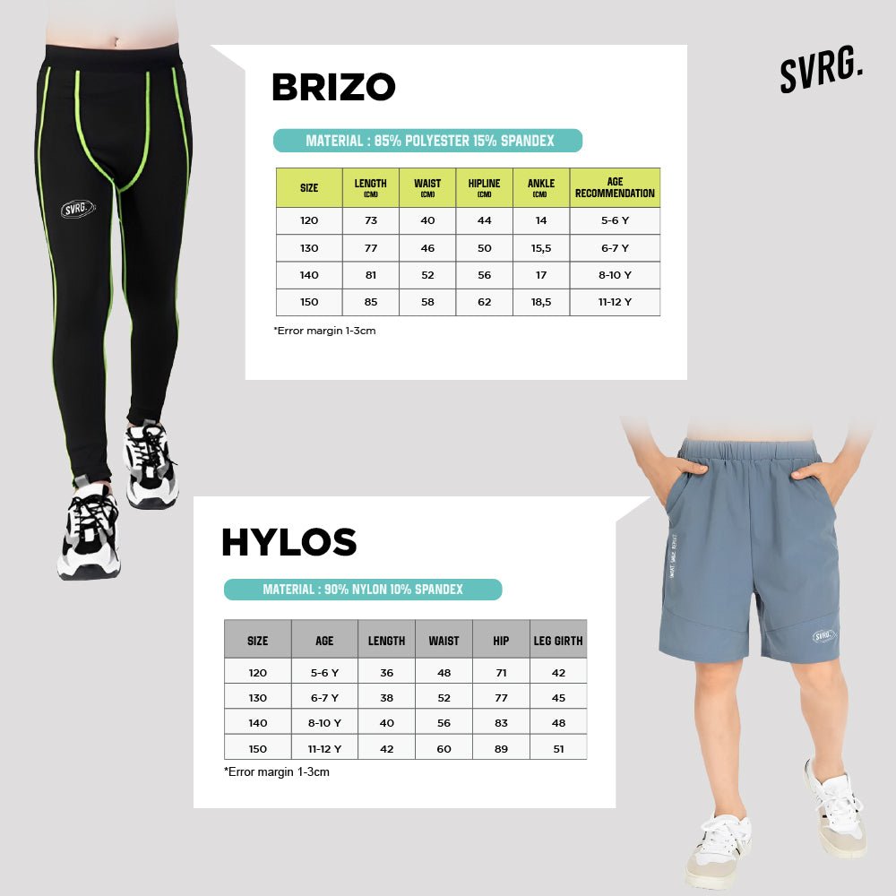 Short Pants for Boys & Girls. Celana Pendek Compression Anak Olahraga Perempuan laki basket futsal - 7
