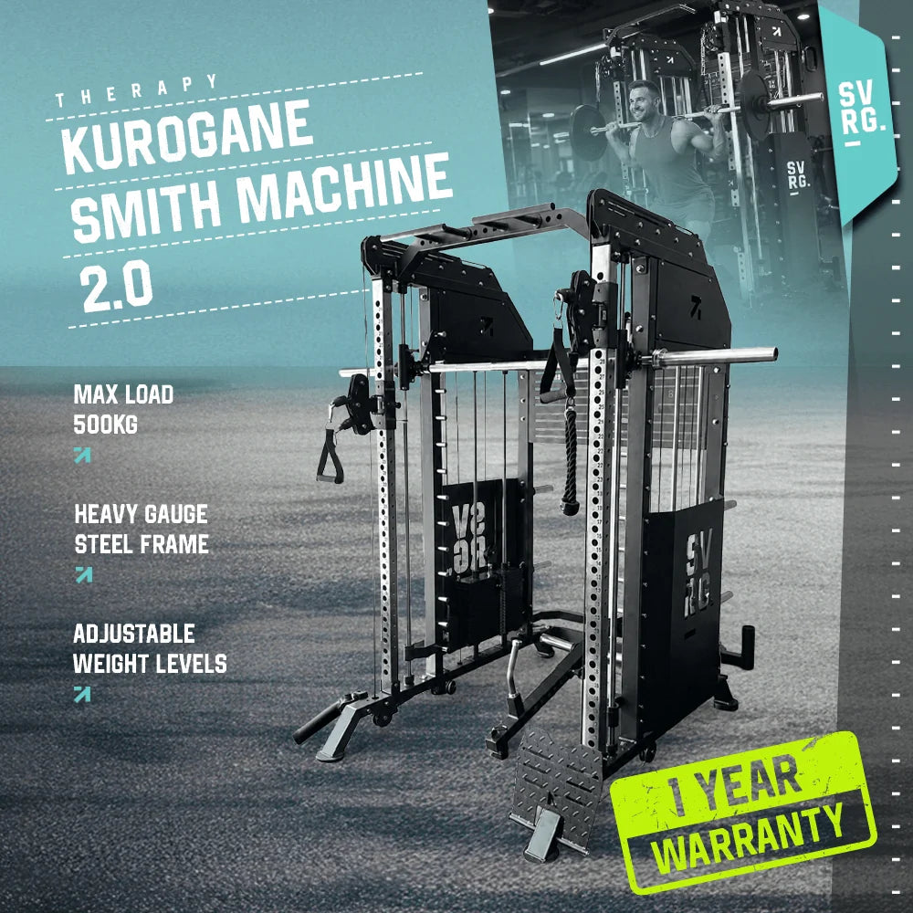 SVRG Kurogane Smith Machine 2.0 Body Only | All-in-One Functional Trai ...