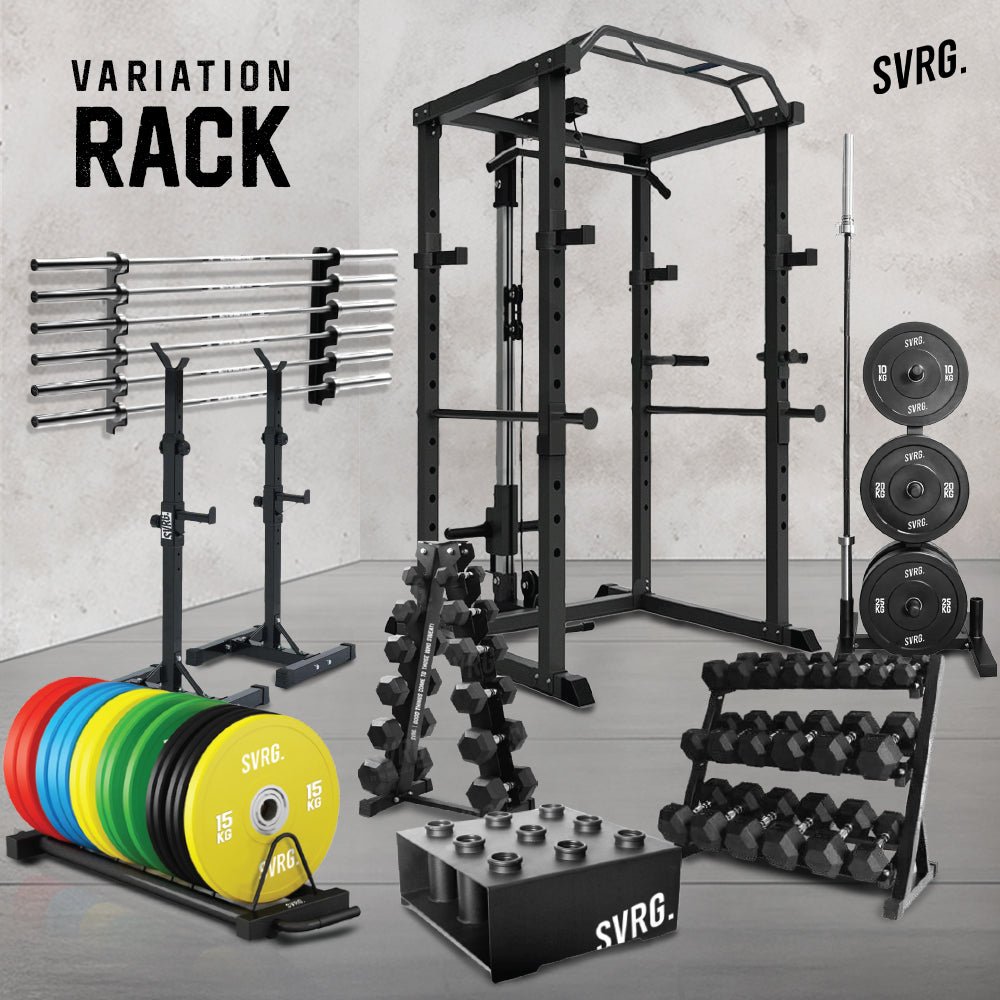 Darbell Rack 3-Tier Dumbbell & Barbell Rack Set | Weight Storage | SVRG – SVRG