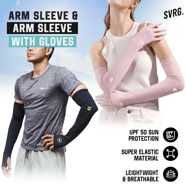 UV Protection Golf Arm Sleeve Golf Manset Pelindung Lengan Dari Sinar Matahari - 1