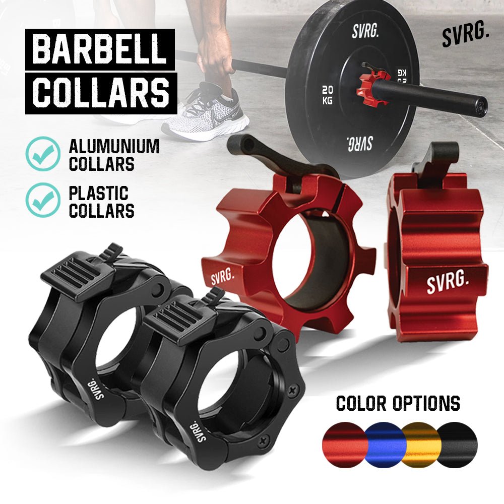 Aluminium Barbell Collars - 1