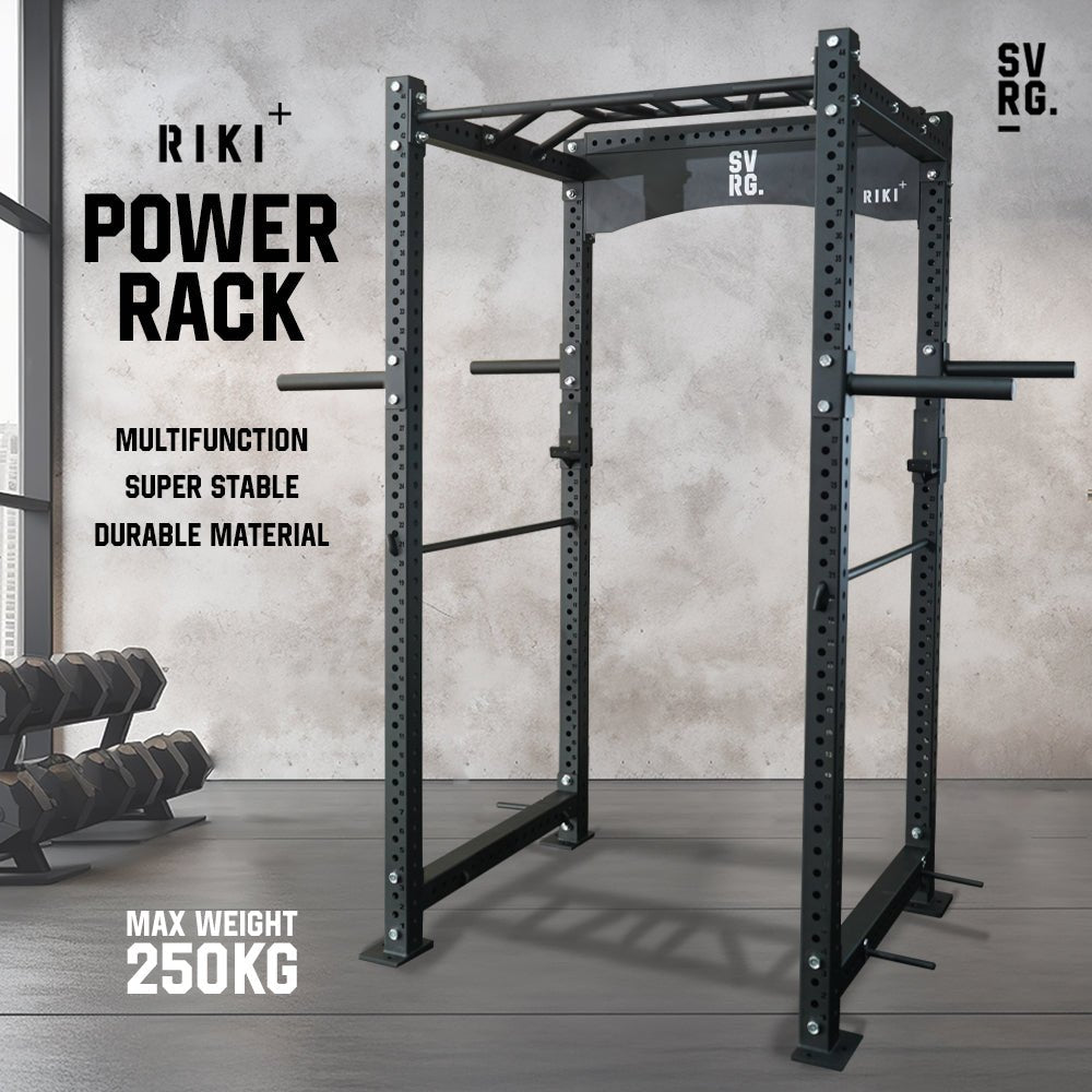 Riki Premium Power Rack Equipment Gym Machine – SVRG