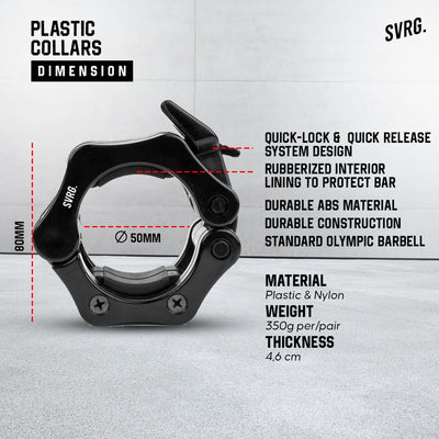 Aluminium Barbell Collars