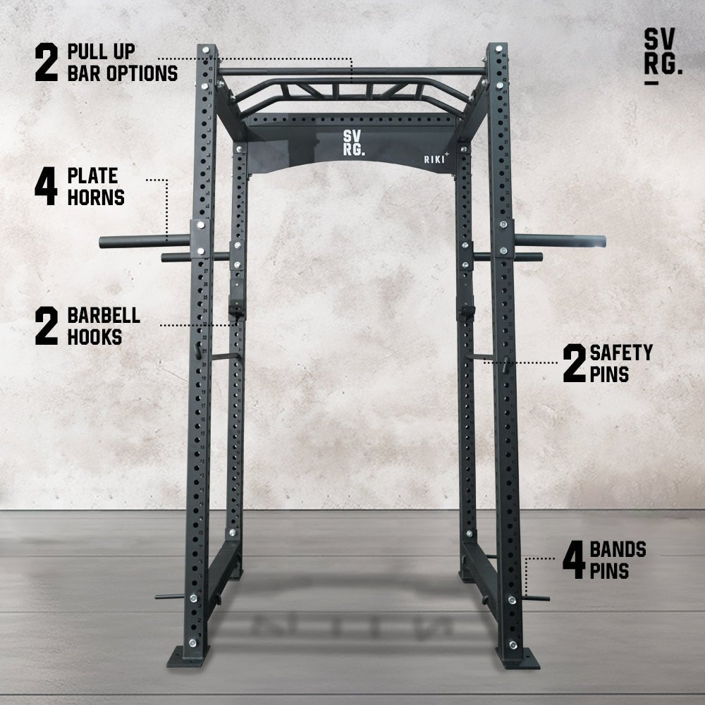 Riki Power Rack Riki Premium Power Rack - Equipment Gym Machine – SVRG
