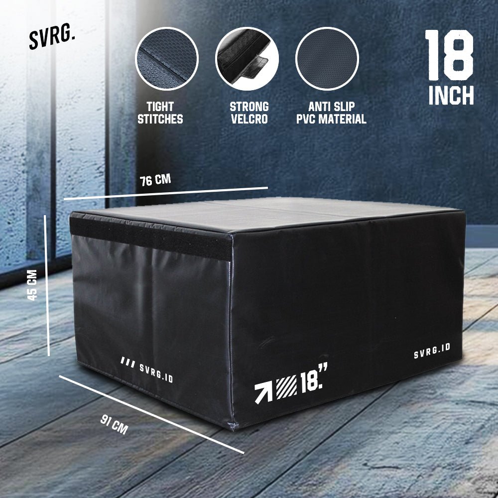 Pvc Polyosoft Jumpbox Soft Plyo Box – Soft Jump Box 4 Levels Anti-Slip – SVRG