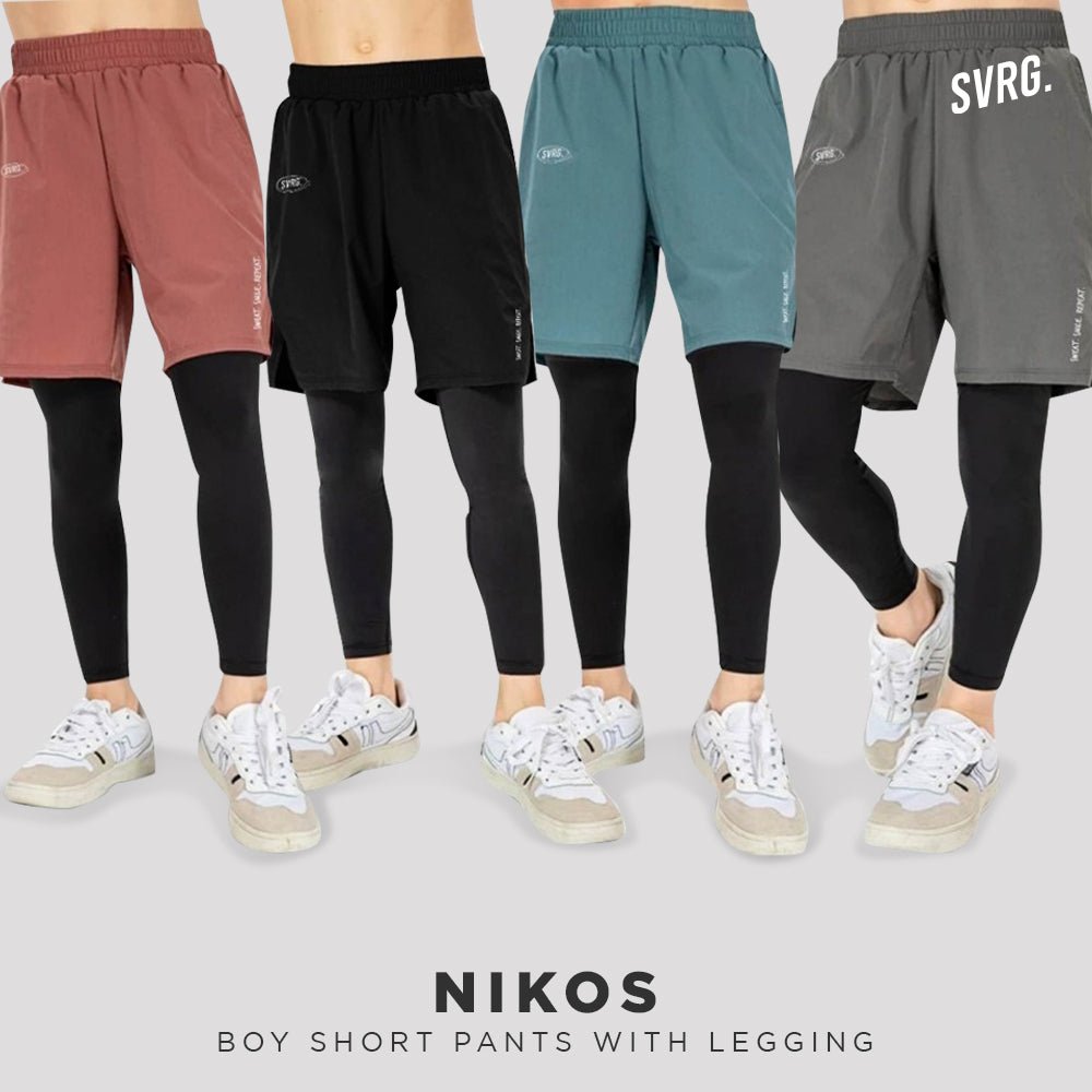Short Pants for Boys & Girls. Celana Pendek Compression Anak Olahraga Perempuan laki basket futsal - 5