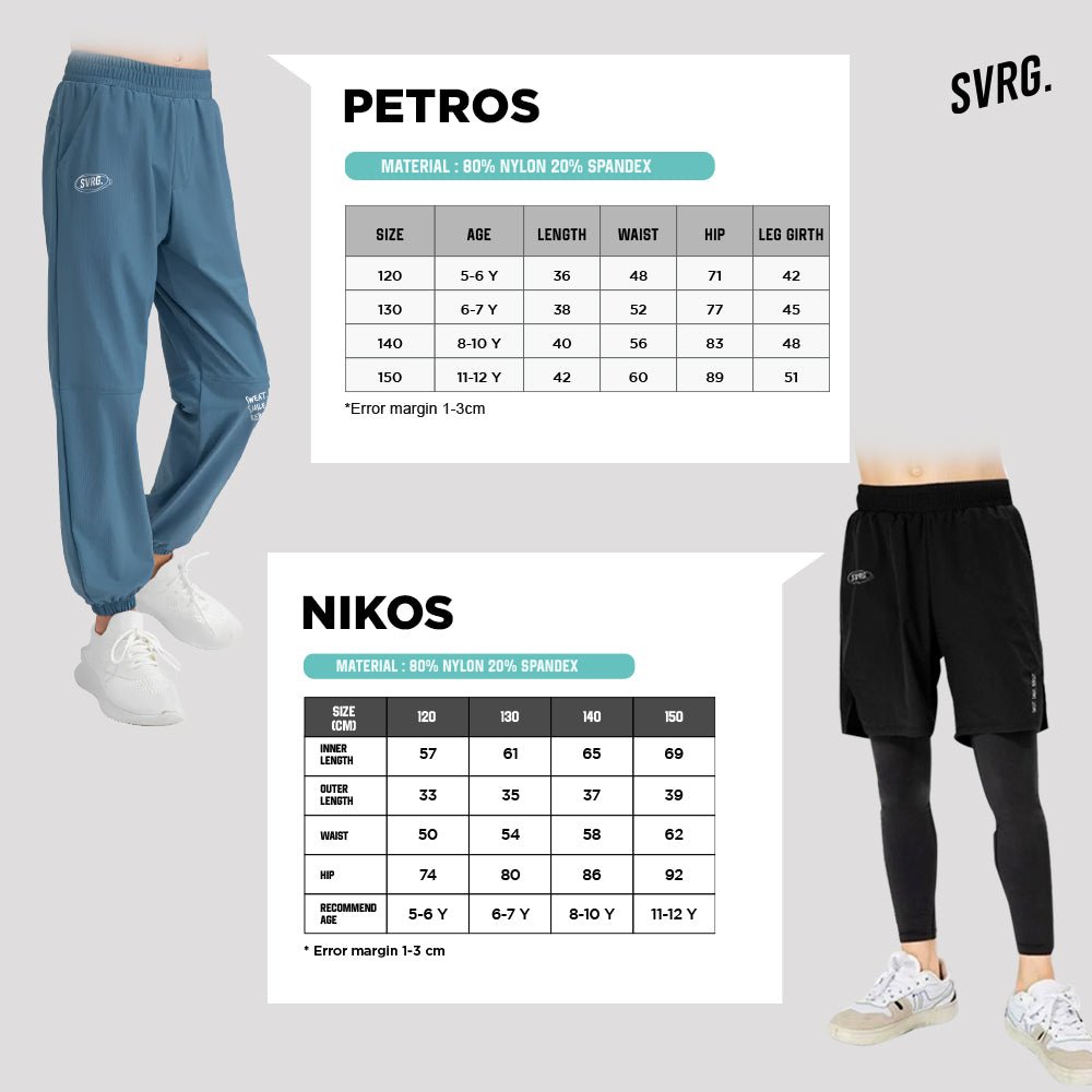 Short Pants for Boys & Girls. Celana Pendek Compression Anak Olahraga Perempuan laki basket futsal - 6