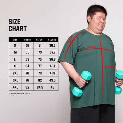 Konnichiwa Base Tee for Men & Women - Kaos Olahraga Oversize - 4