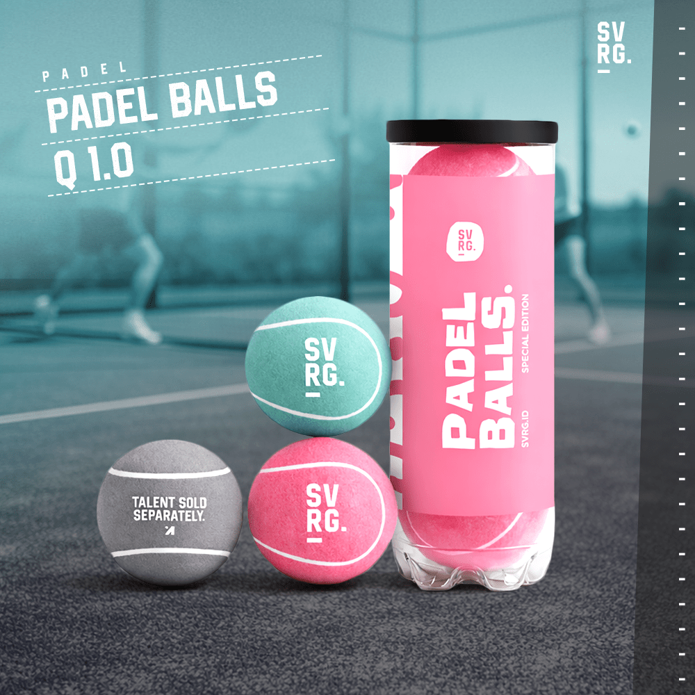 SVRG Padel Training Ball Q 1.0 – Bola Latihan Padel