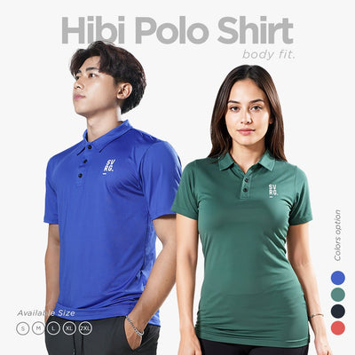SVRG Hibi Polo Shirt – Kaos Polo Sport Premium Quick Dry Dri-Fit Unisex Pria Wanita - 2