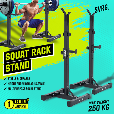 SVRG. Squat Rack Stand – Adjustable Squat Rack – Squat Stand