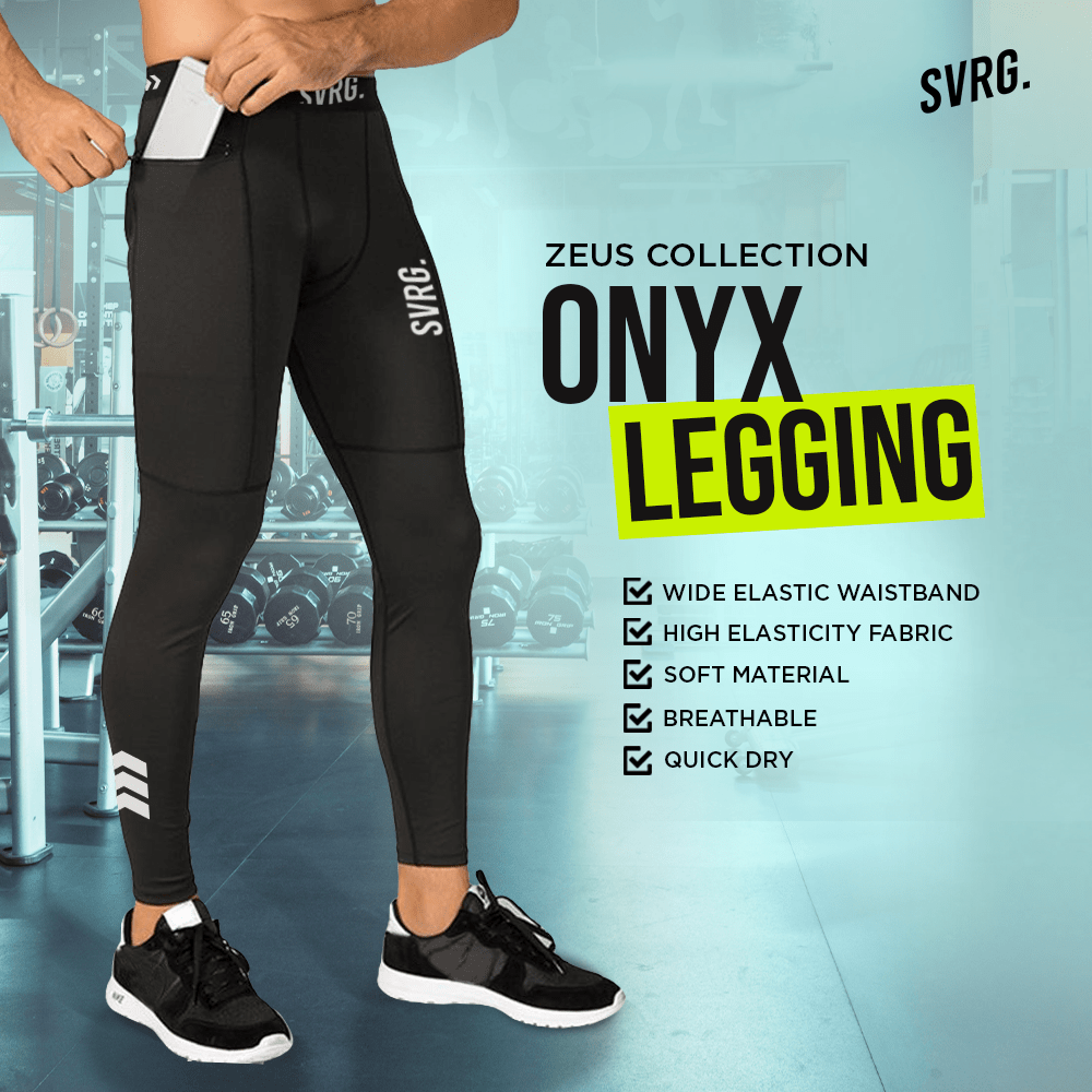 ONYX Men Compression Pants SVRG